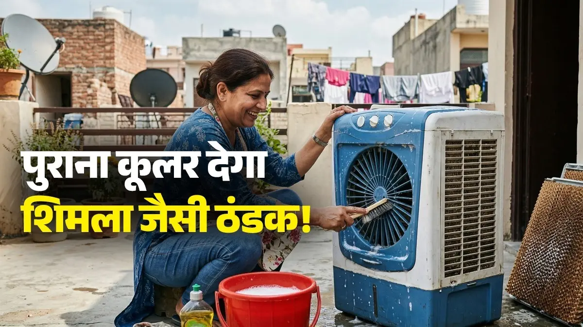 Cooler Cleaning Tips: पुराना कूलर देगा शिमला जैसी ठंडक! बस फॉलो करें सफाई के ये 5 आसान स्टेप्स, बदबू भी होगी छूमंतर how-to-clean-dirty-air-cooler-cleaning-tips-before-use-easy-tricks-in-summer