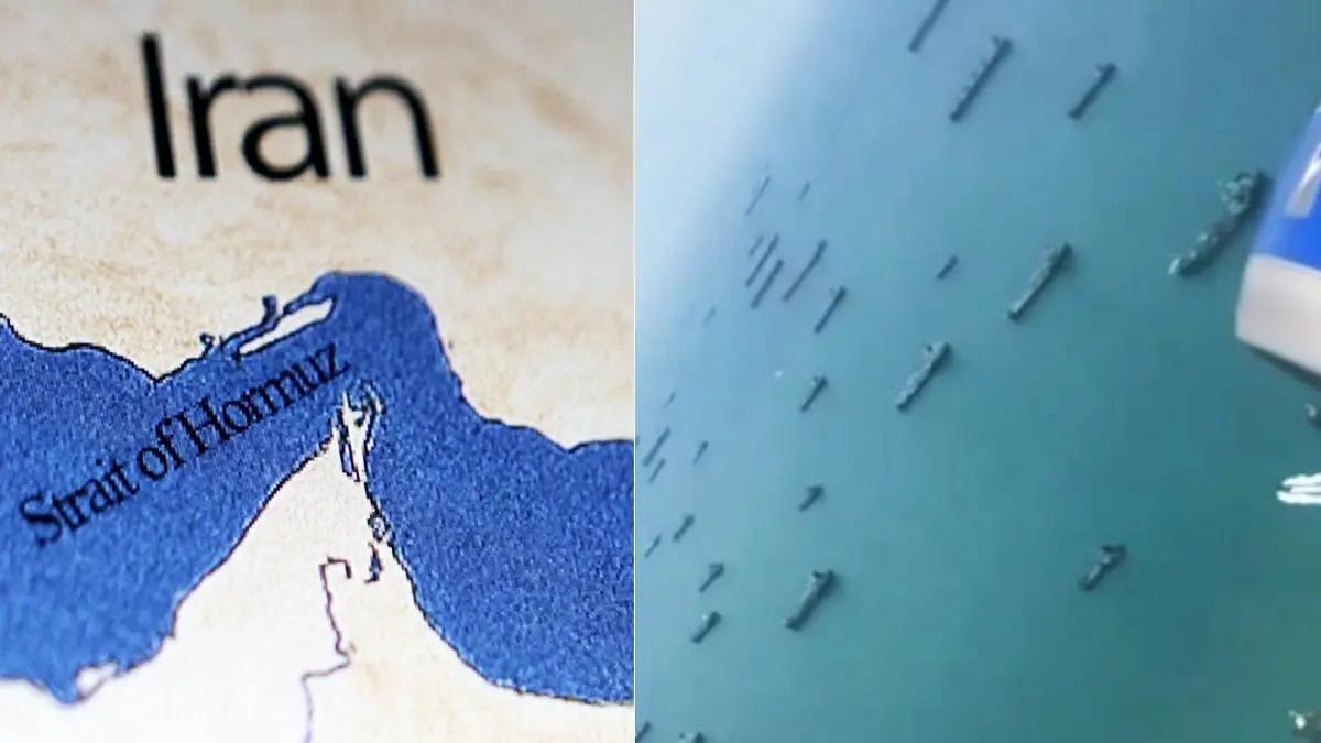 Hundreds of Ships Lie Motionless in Strait of Hormuz as Iran War Chokes Key Energy Route | Aerial View Inside Hundreds of Ships Lie Motionless in Strait of Hormuz as Iran War Chokes Key Energy Route | Aerial View Inside