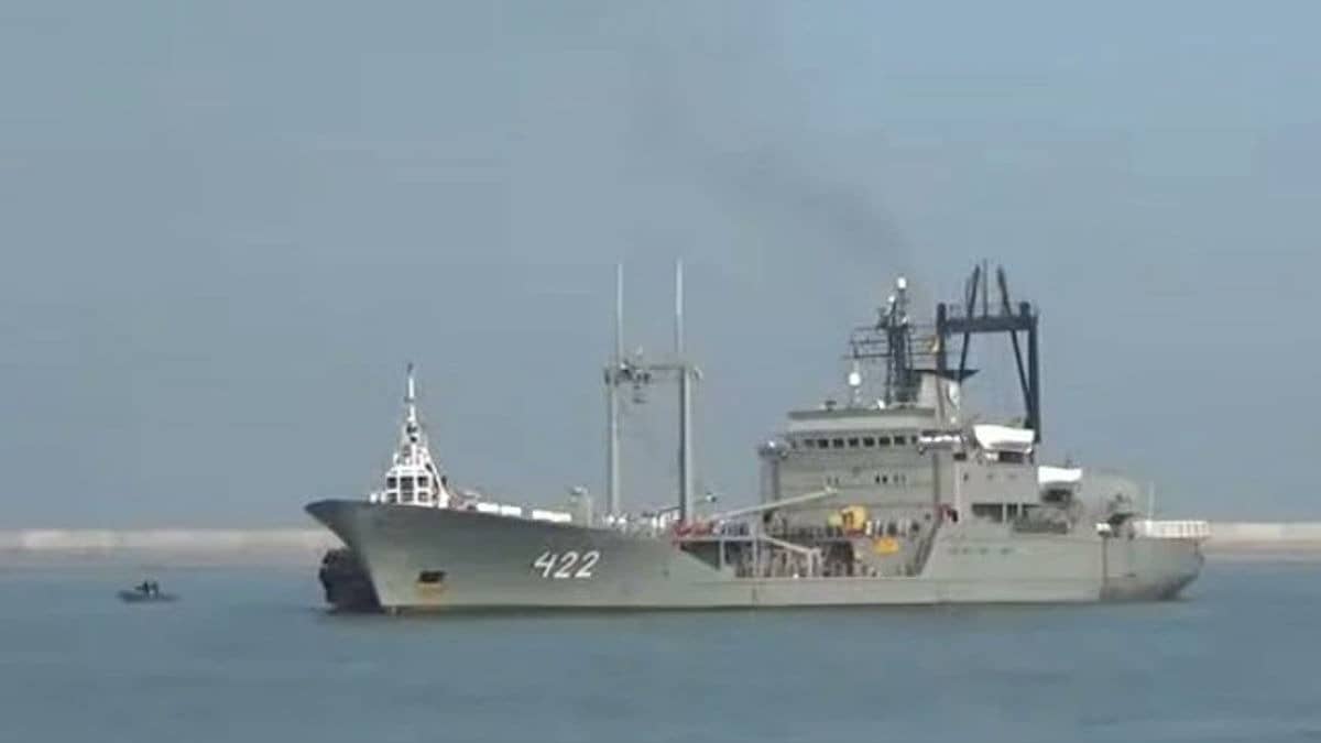 India Grants Refuge To Iranian Warship IRIS Lavan, 183 Crew Members Accommodated In Kochi