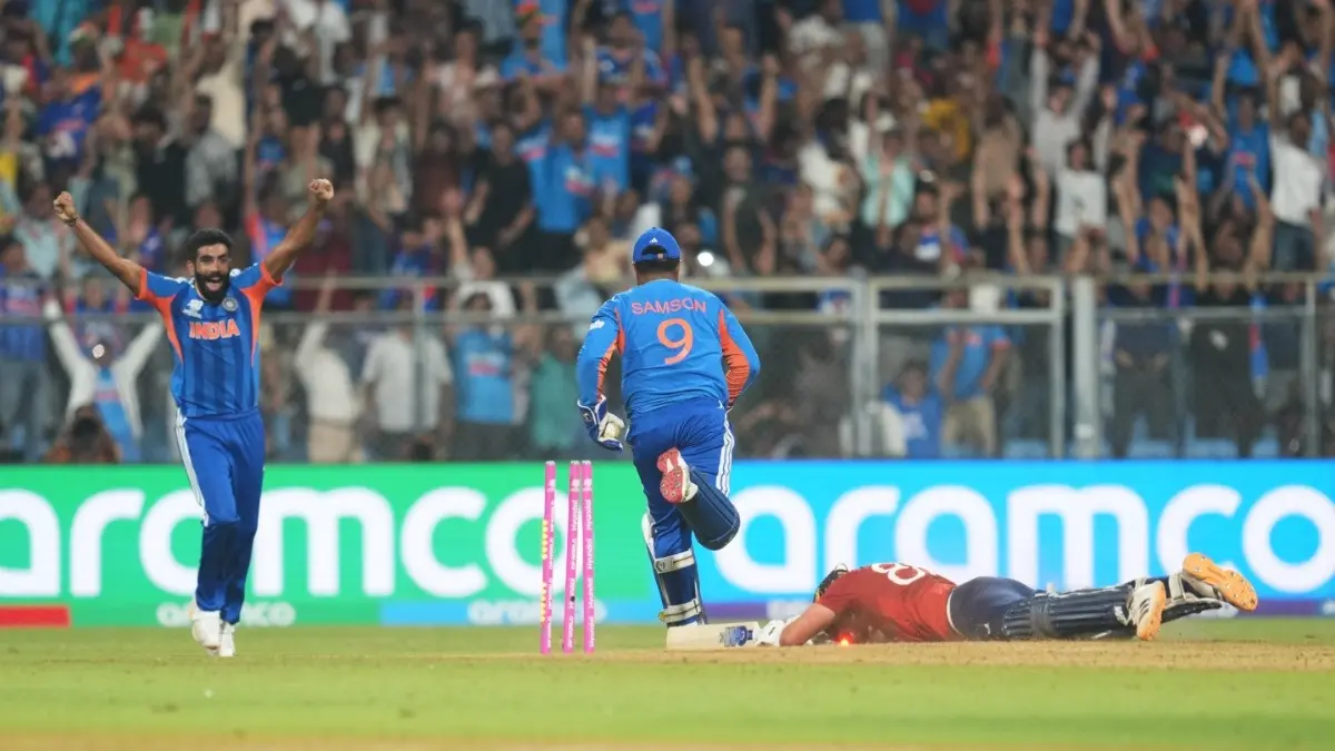 Jasprit Bumrah’s Brilliance Earns Sunil Gavaskar’s Praise After England Showdown In Semi-Final: 'He Is Once In A Century Bowler' India's Jasprit Bumrah celebrates after the run out of England's Jacob Bethell
