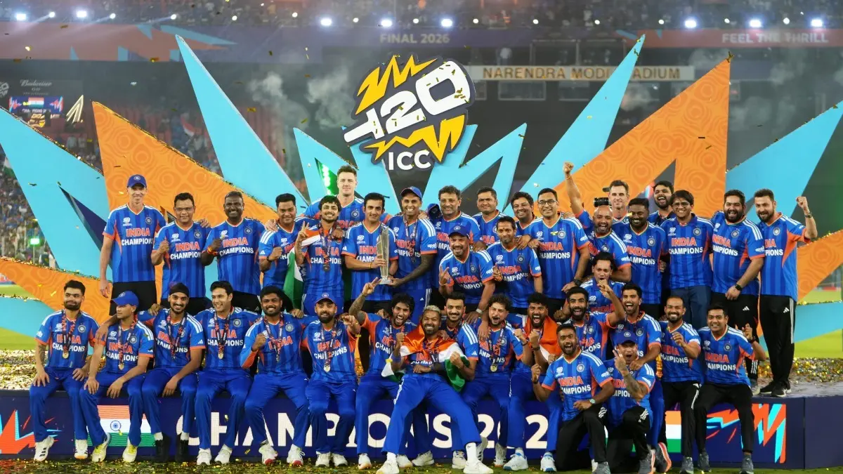 'India Is Best White-ball Team, No Second Opinion About It': Men In Blue Cement Global Cricket Supremacy With 3rd T20 World Cup Title Indian cricketers celebrate T20 World Cup title