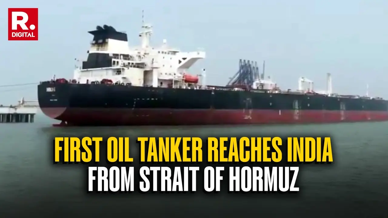 Indian-Manned Oil Tanker Reaches Mumbai After Crossing War-Hit Strait Of Hormuz Indian-Manned Oil Tanker Reaches Mumbai After Crossing War-Hit Strait Of Hormuz