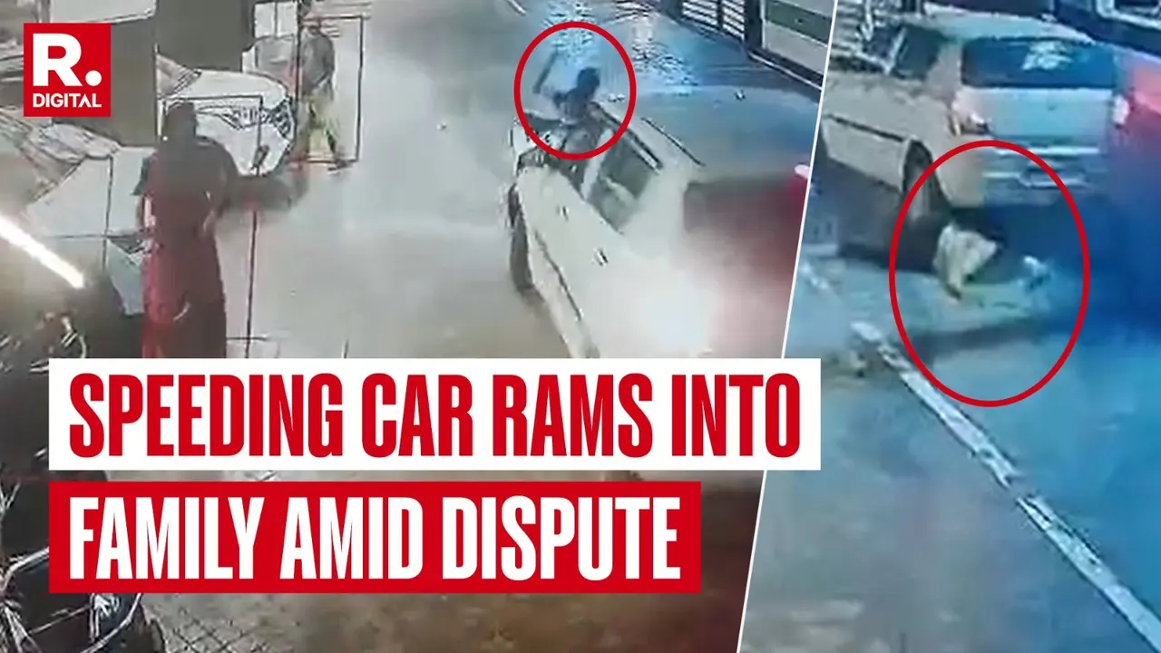 Indore Teen Rams Car Into Woman Over Rental Dispute, Father-Son Booked for Murder Indore Shocker: Teen Mows Down Women Over Penthouse Rental Dispute, Father-Son Booked for Murder, CCTV Captures Fatal Act