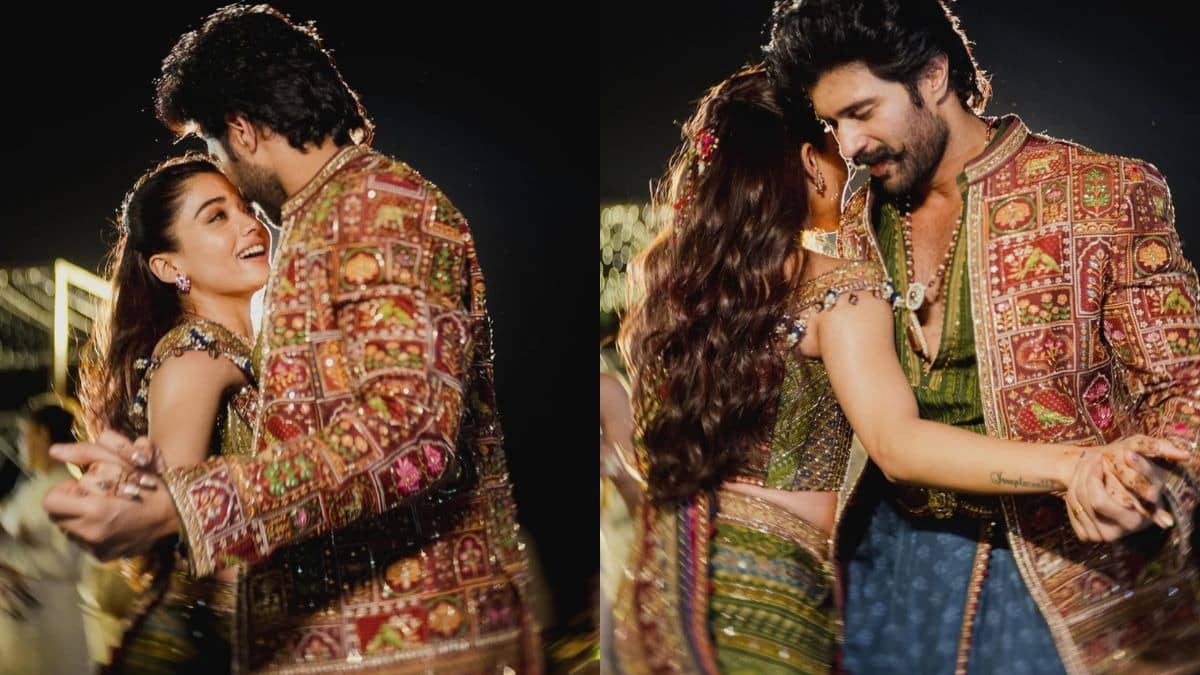 Inside Rashmika Mandanna and Vijay Deverakonda's Pradhanam and Mehendi festivities.