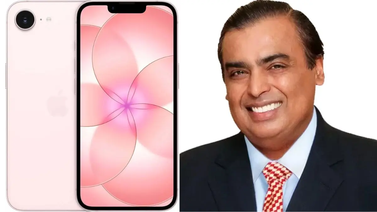 iPhone 17e की सेल शुरू होते ही आया बंपर डिस्काउंट, फ्लिपकार्ट-अमेजन नहीं मुकेश अंबानी दे रहे हैं सबसे सस्ता iPhone 17e mukesh ambani