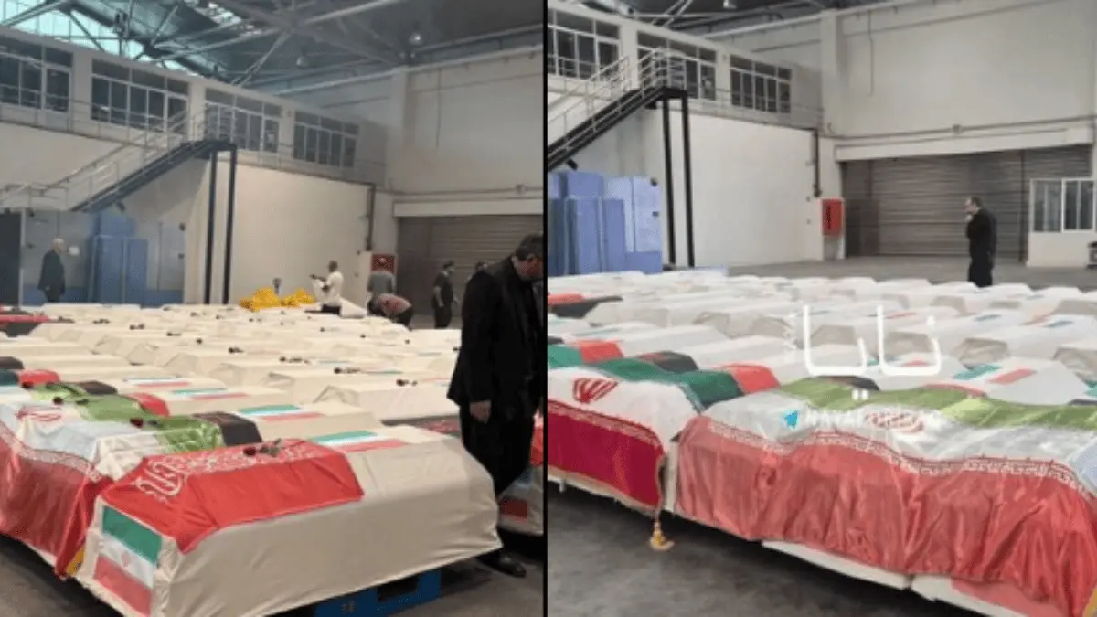 Iran Releases Pictures of Coffins of Fallen IRIS Dena Sailors Iran Releases Pictures of Coffins of Fallen IRIS Dena Sailors