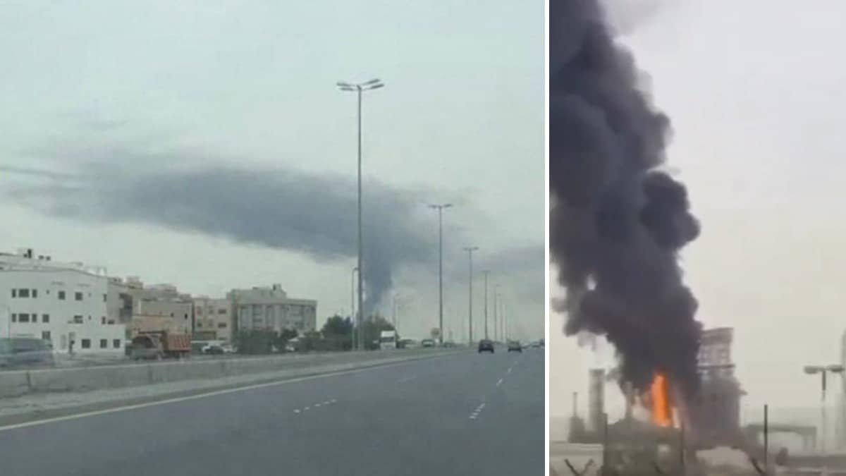 Iran Strikes Kuwait Mina Al-Ahmadi Refinery 