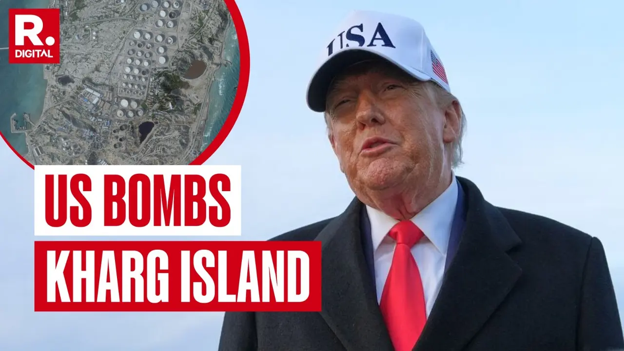 'Iran Totally Defeated', Says Trump; Releases Video of US Action on Kharg Island 'Iran Totally Defeated', Says Trump; Releases Video of US Action on Kharg Island