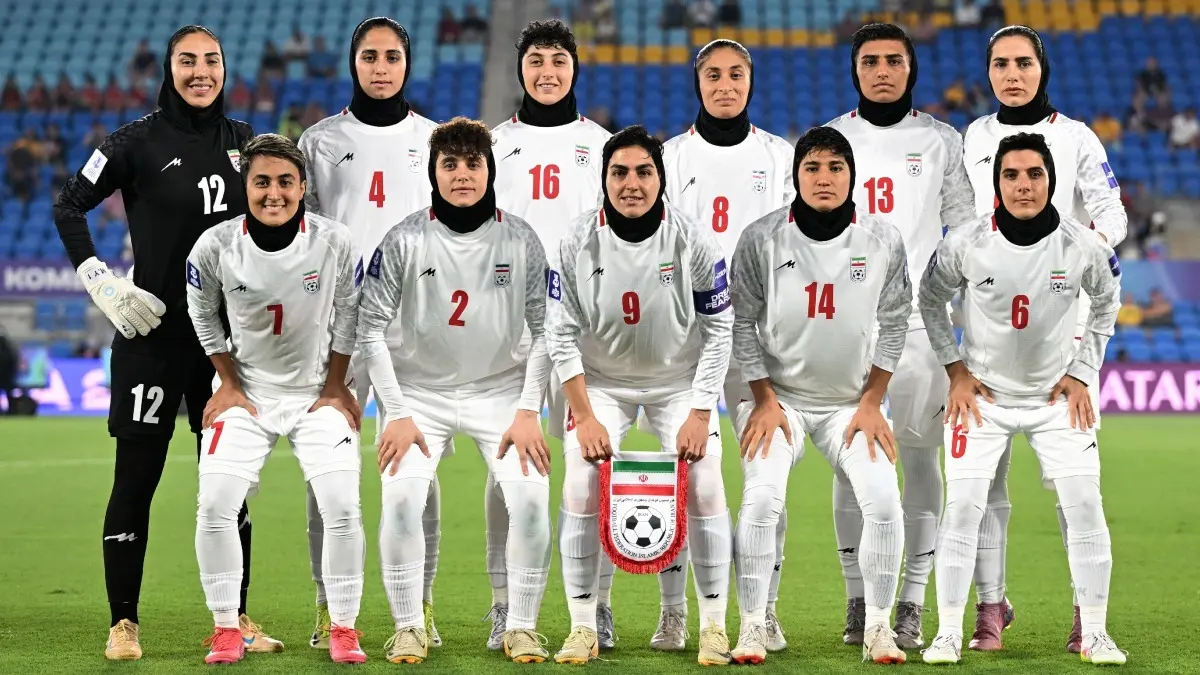 Iranian Women's Football Team Refuse To Sing National Anthem At AFC Asian Cup In Silent Protest Against Oppressive Regime Iran Women's Football Team
