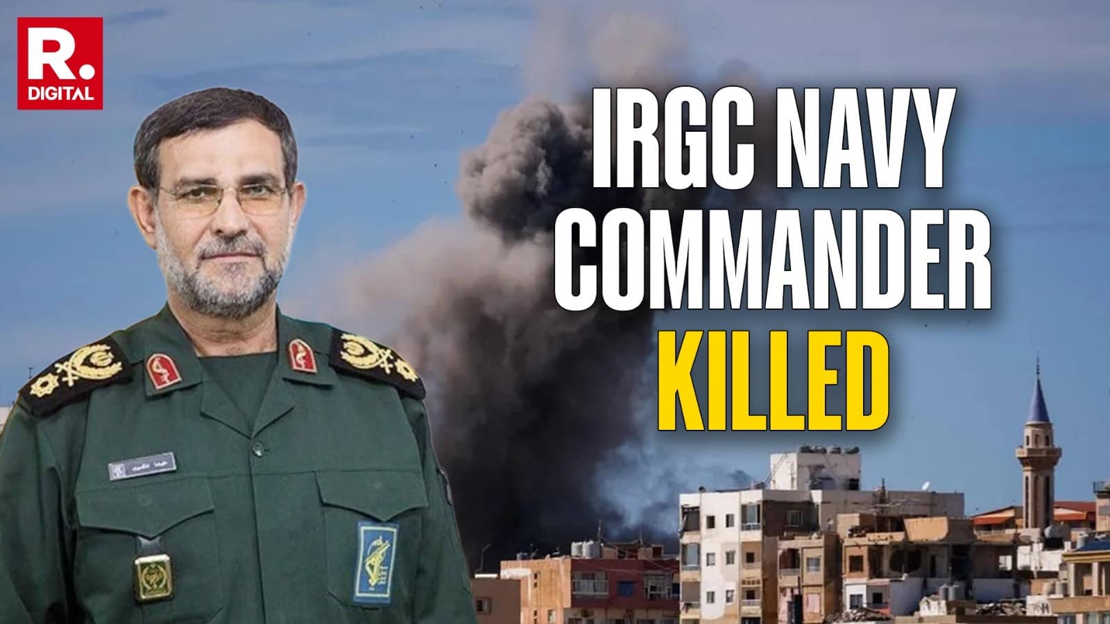 IRGC Navy Commander Alireza Tangsiri Responsible for Hormuz Blockade Killed, Claims Israeli Media