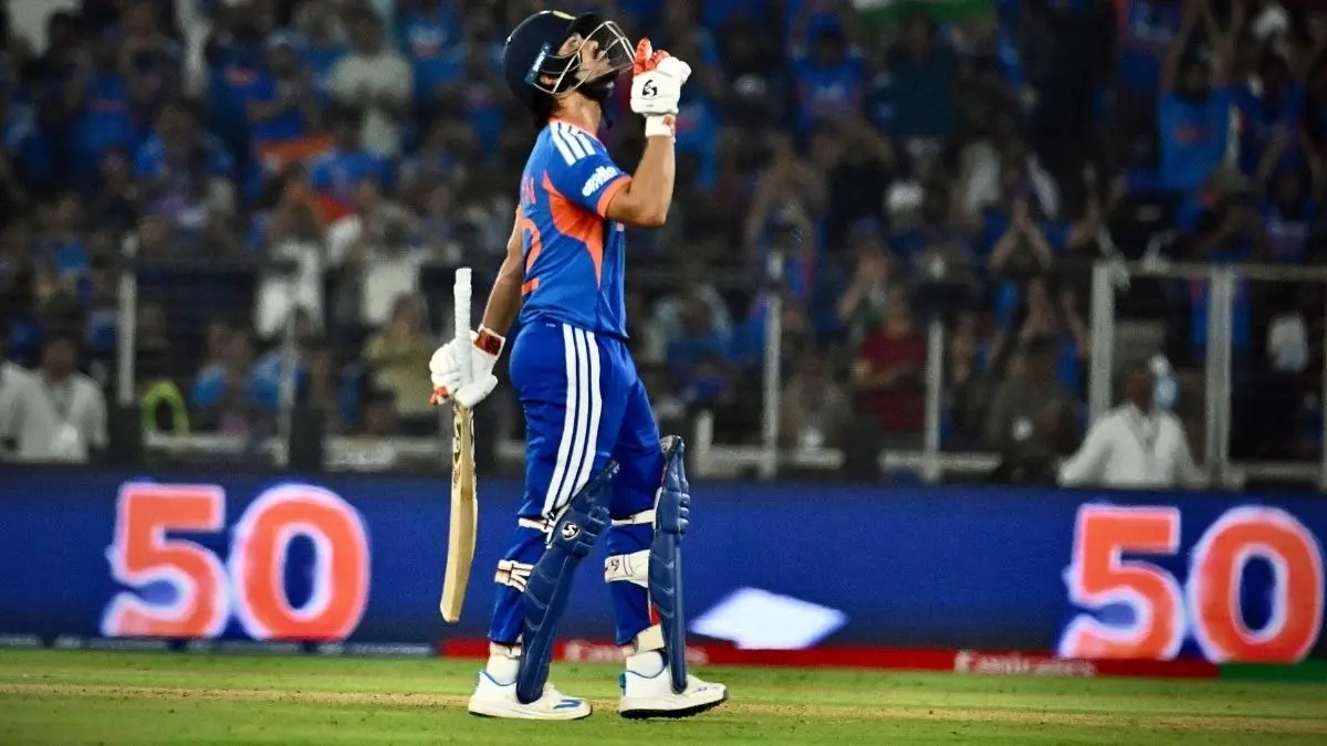Ishan Kishan Hopes To Serve As Inspirational Figure To Youngsters After Team India's T20 World Cup 2026 Win Ishan Kishan during T20 World Cup 2026 final