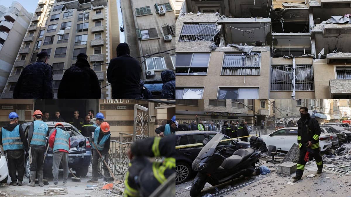 Israel Strikes Apartment Building In Central Beirut, Says Lebanese State Media 