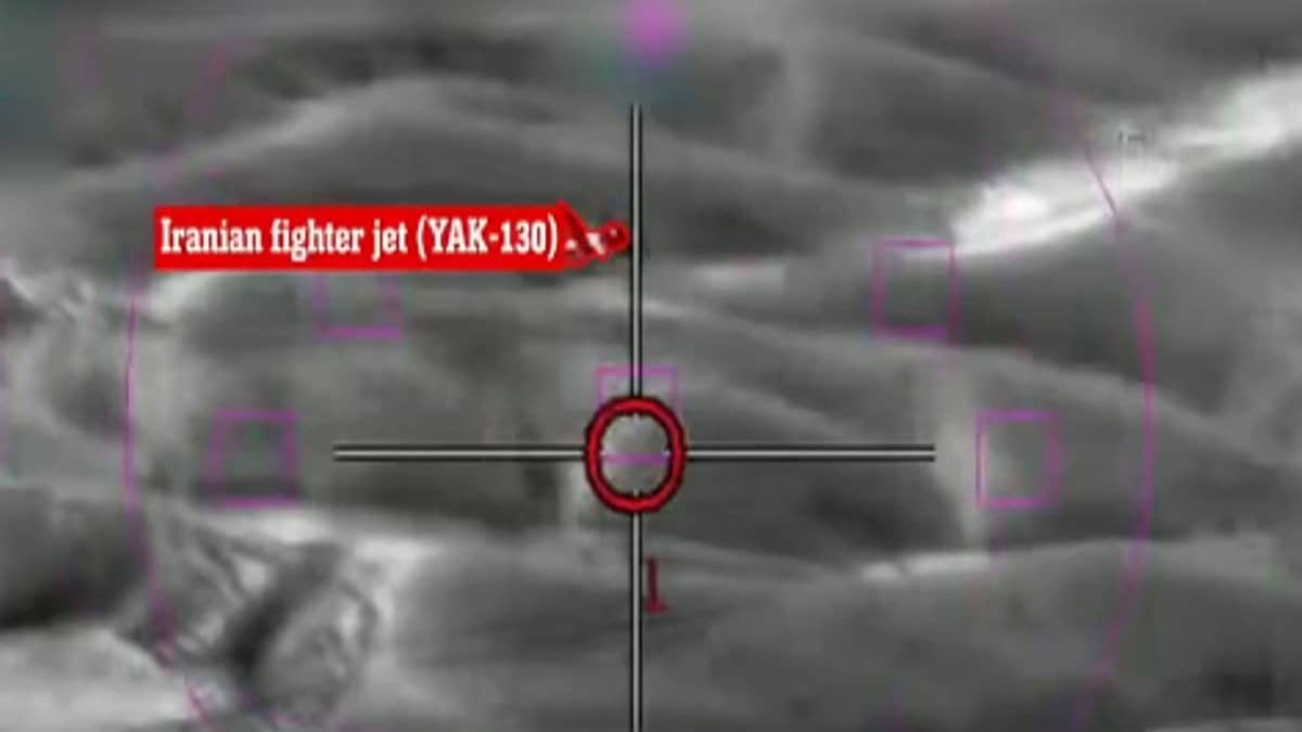 Israeli Military Releases Footage of F-35I Shooting Down Iranian Jet Over Tehran