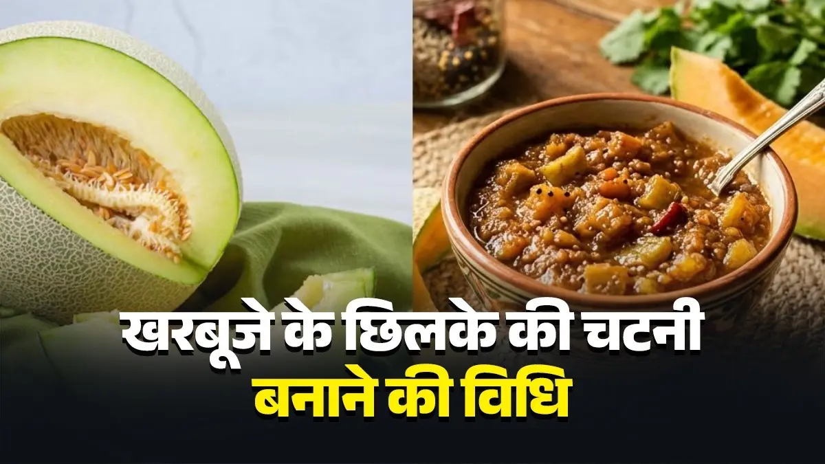 Kharbooje Ki Chutney: घर पर बनाएं खरबूजे के छिलके की चटनी, मुंह का स्वाद हो जाएगा चटपटा; नोट कर लें विधि kharbooja chutney recipe how to make melon chutney at home kharbooje ki chutney banana ka tarika