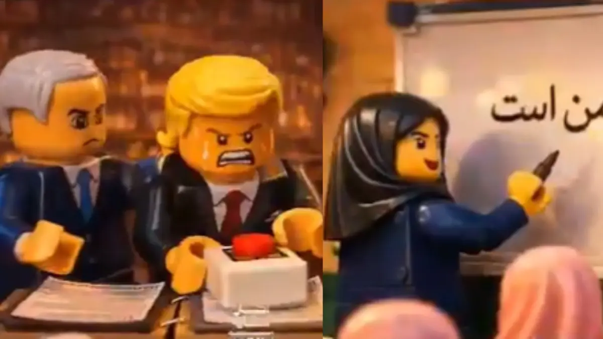 In Propaganda Push, Iran Releases Lego-Style Animation Remembering Minab School Victims | Watch In Propaganda Push, Iran Releases Lego-Style Animation Remembering Minab School Victims | Watch