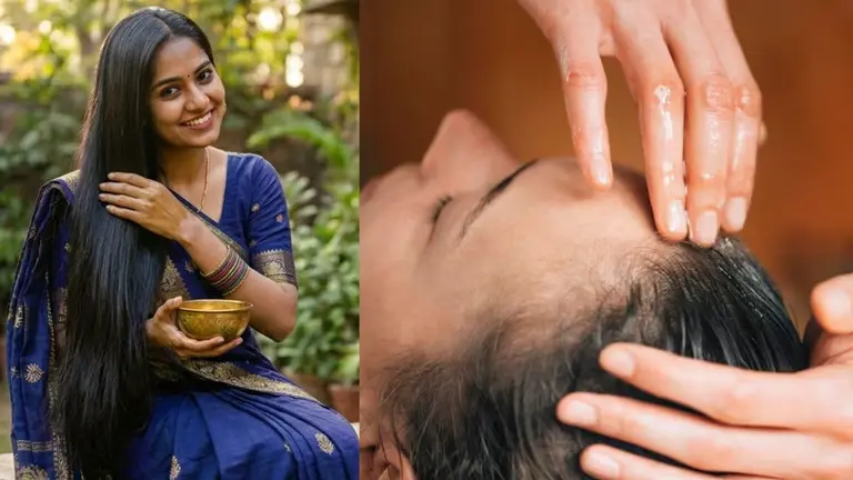 Long Hair Using Mustard Oil: सरसों के तेल के साथ मिलाकर लगाएं ये चीज, घुटने तक बढ़ जाएगी बालों की लेंथ! long hair treatment using mustard oil on scalp with methi dana benefits of applying mustard oil and fenugreek seeds on scalp