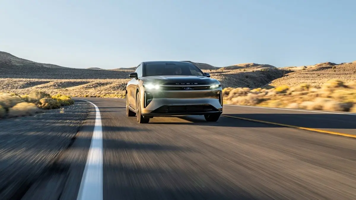 Lucid Unveils Two-Seater Robotaxi Concept Alongside Self-Driving Tech Subscription lucid