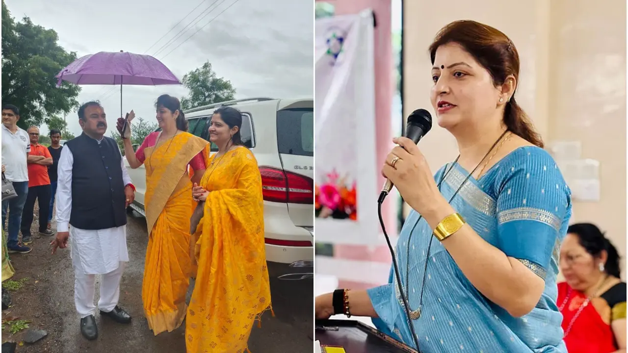 Maharashtra Women's Panel Chief Rupali Chakankar Resigns After Pic With Rape Accused Astrologer Ashok Kharat Surfaces Maharashtra Women's Panel Chief Rupali Chakankar Resigns After Pic With Rape Accused Astrologer Ashok Kharat Surfaces