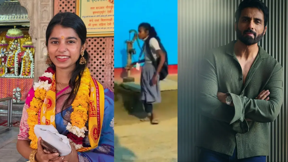 रंग लाई मैथिली ठाकुर की पहल, पैर घसीटकर 2km स्कूल जाने वाली सोनी को मिली ट्राइसाइकिल, सोनू सूद ने भी की मदद की पेशकश Maithili Thakur and Sonu Sood help Gopalganj Disabled Girl