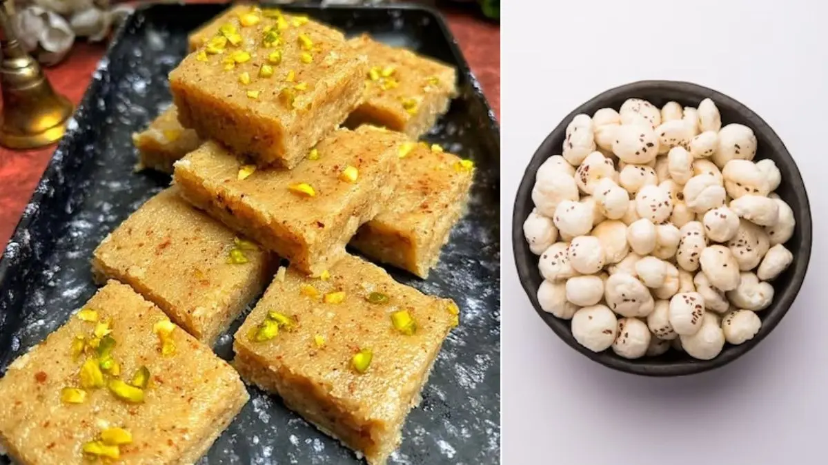 Makhana Barfi: व्रत में खाओ मखाना बर्फी, सेहत भी रहेगी दुरुस्त और स्वाद ऐसा कि रुक नहीं पाओगे, पढ़ें आसान रेसिपी Makhana Barfi Recipe
