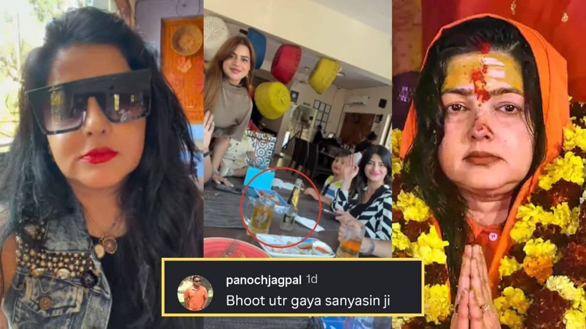 काला चश्‍मा, स्‍लीवलेस जैकेट और टेबल पर बीयर...ममता कुलकर्णी ने छोड़ दी संन्‍यास की राह? गोवा से नया VIDEO आया सामने; फैंस बोले- उतर गया भूत