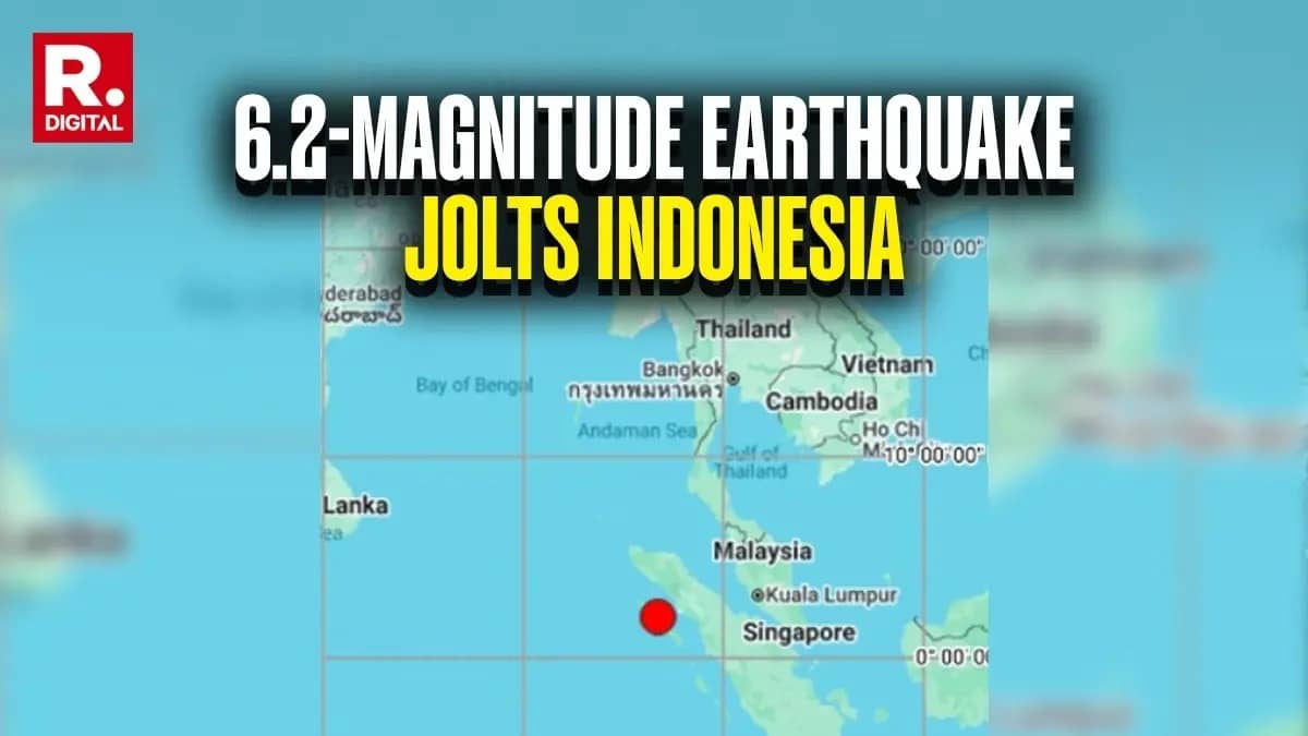 Strong 6.2-Magnitude Earthquake Jolts Indonesia; No Tsunami Warning Issued