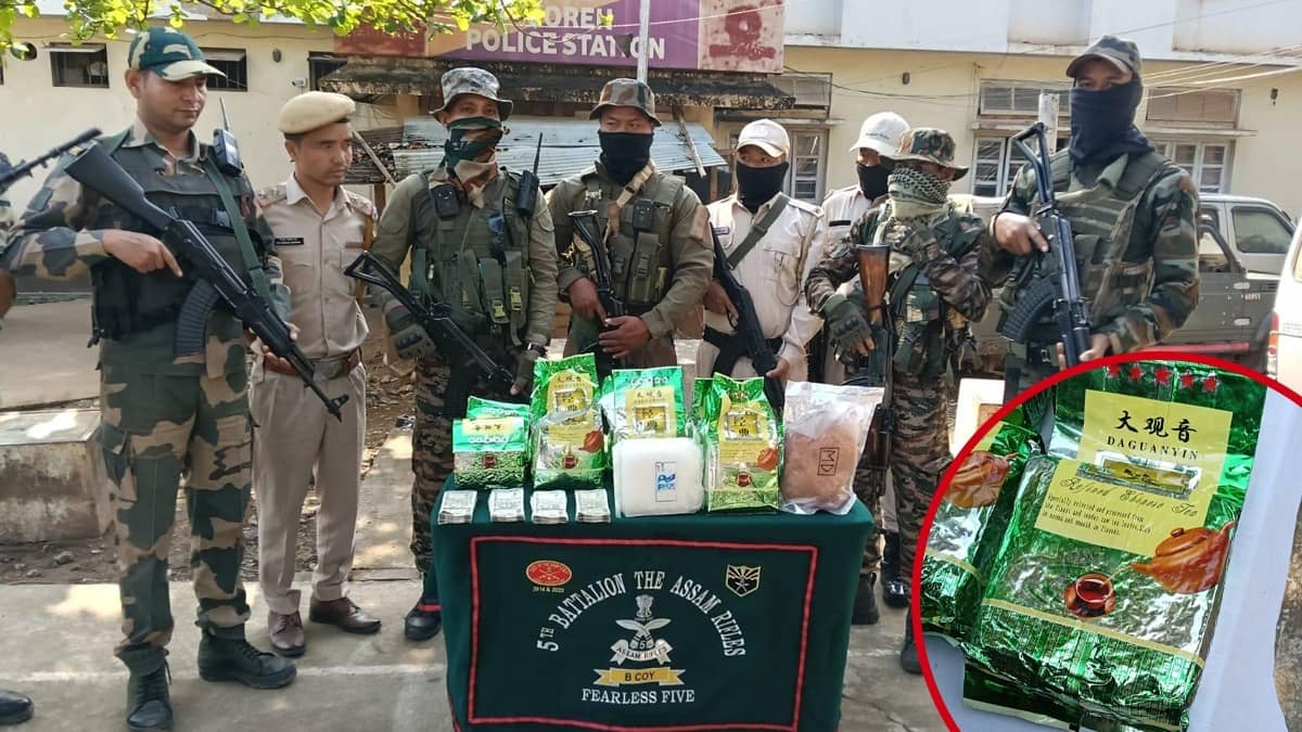 Massive Drug Bust: Rs 130 Crore Crystal Meth Seized in Manipur's Moreh