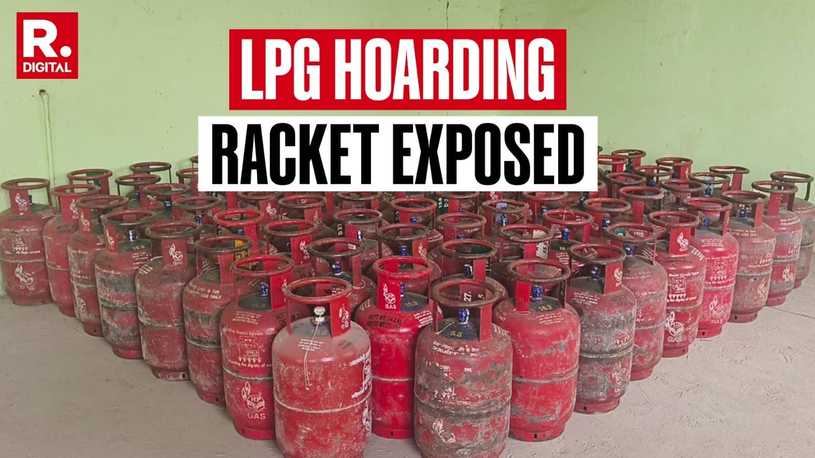 Massive LPG Cylinder Hoarding Racket Busted In Bengaluru, Minister Muniyappa Named After Raid Video Surfaces