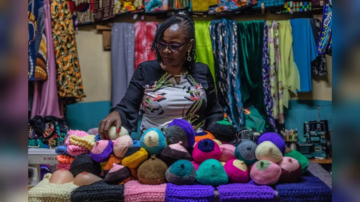 Meet Mary, A Breast Cancer Survivor Who Knits Prostheses As Silicone Ones Are Costly Meet Mary, A Breast Cancer Survivor Who Knits Prostheses As Silicone Ones Are Costly