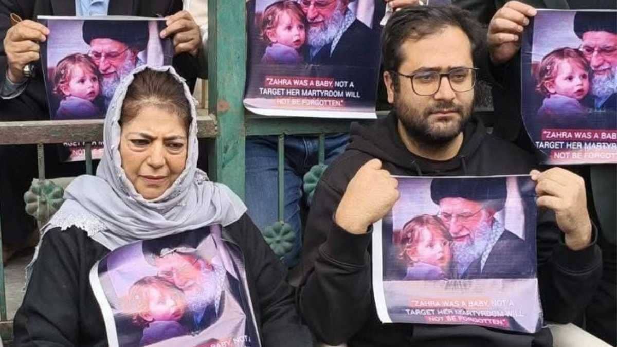 Mehbooba Mufti Criticizes Silence on US-Israel Attack, Recalls Iran’s Support During Nuclear Sanctions