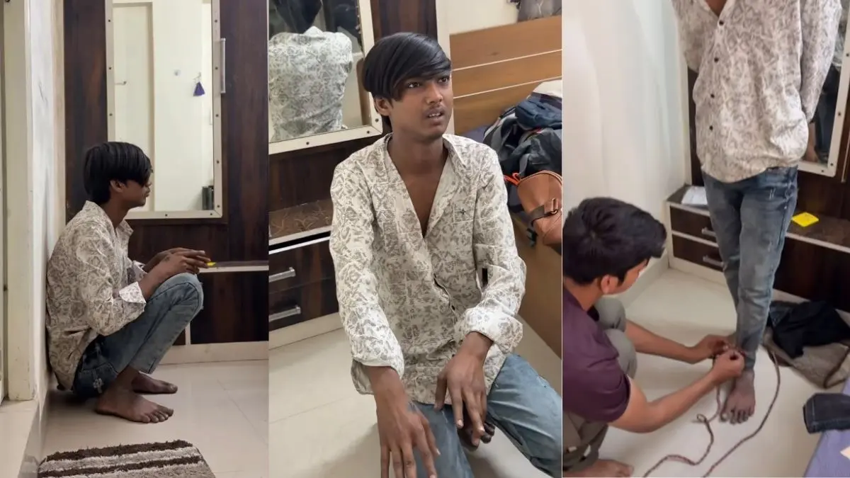 ‘Mere Ghar Mein Chor Ghus Aaya’: Bachelors Catch Thief, Internet Calls Gen Z ‘Too Unserious’ ‘Mere Ghar Mein Chor Ghus Aaya’: Bachelors Catch Thief, Internet Calls Gen Z ‘Too Unserious’