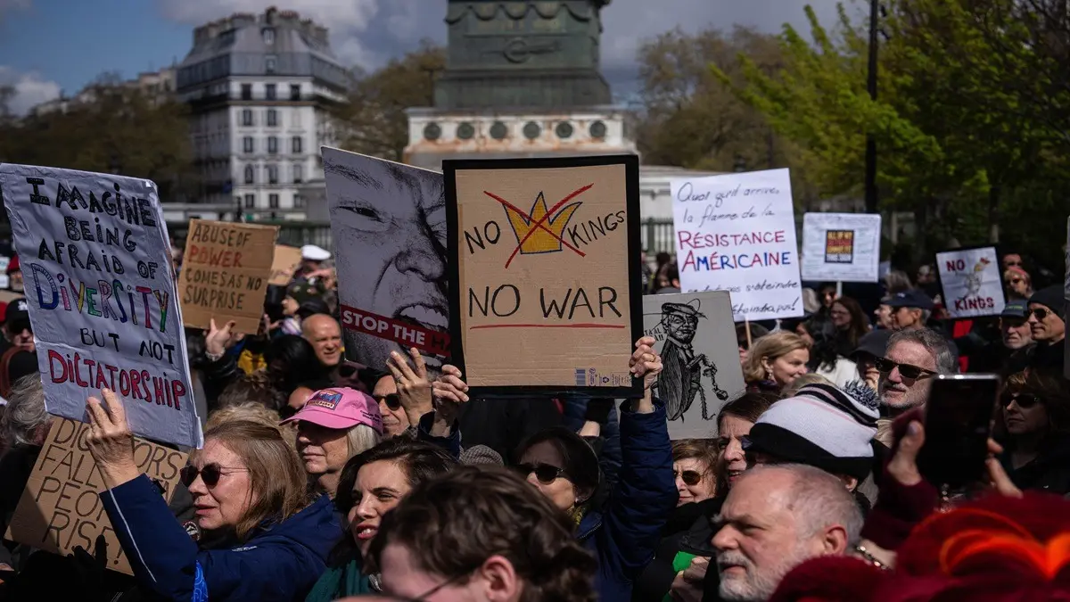 Millions March In 'No Kings' Protests Against Trump, Iran War Across US, Europe Millions March In 'No Kings' Protests Against Trump, Iran War Across US, Europe