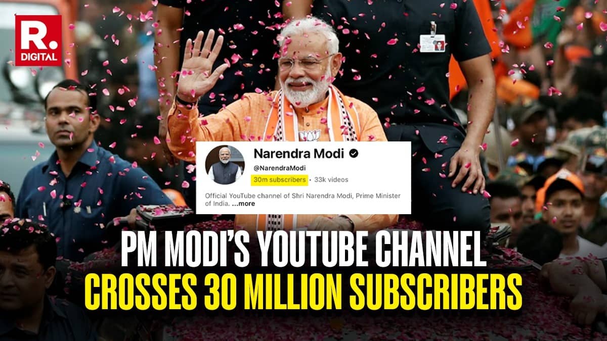 Most Subscribed World Leader: PM Narendra Modi’s YouTube Channel Crosses 30 Million Subscribers