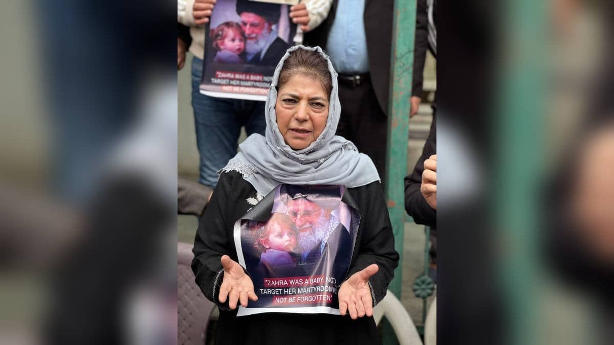 Mufti Slams FIRs Against Mehdi, Mattu as 'Egregiously Unwarranted'