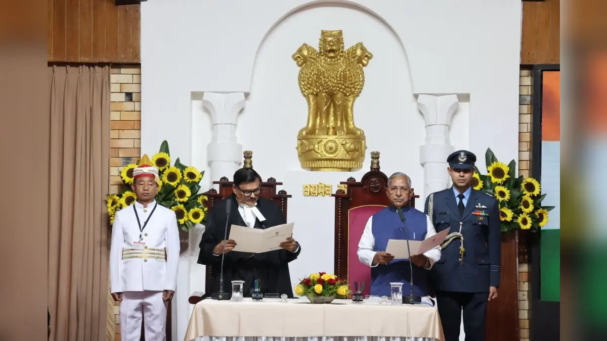 Nand Kishore Yadav Takes Oath As Nagaland Governor Nand Kishore Yadav Takes Oath As Nagaland Governor