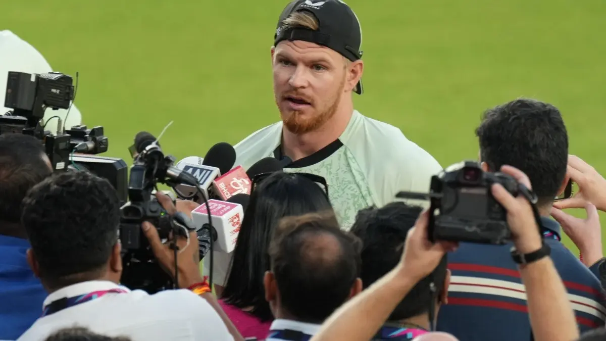 'Never Given A Chance': Glenn Phillips Compares New Zealand With 'David' Ahead Of T20 World Cup 2026 Final Against India New Zealand's Glenn Phillips speaking to the media before a training session ahead of the T20 World Cup 2026 final