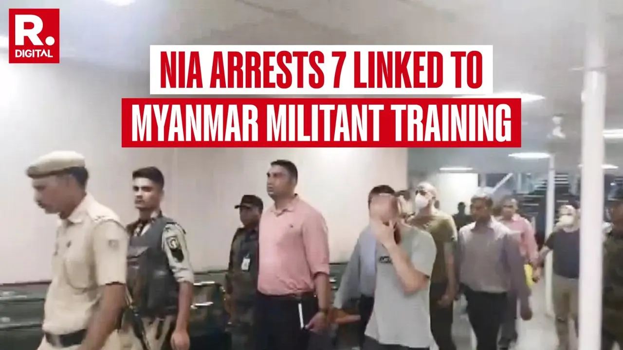 NIA Arrests 7 Foreign Nationals Over Alleged Anti-India Terror Plot, Myanmar Training Link Under Probe NIA Arrests 7 Foreign Nationals Over Alleged Anti-India Terror Plot, Myanmar Training Link Under Probe