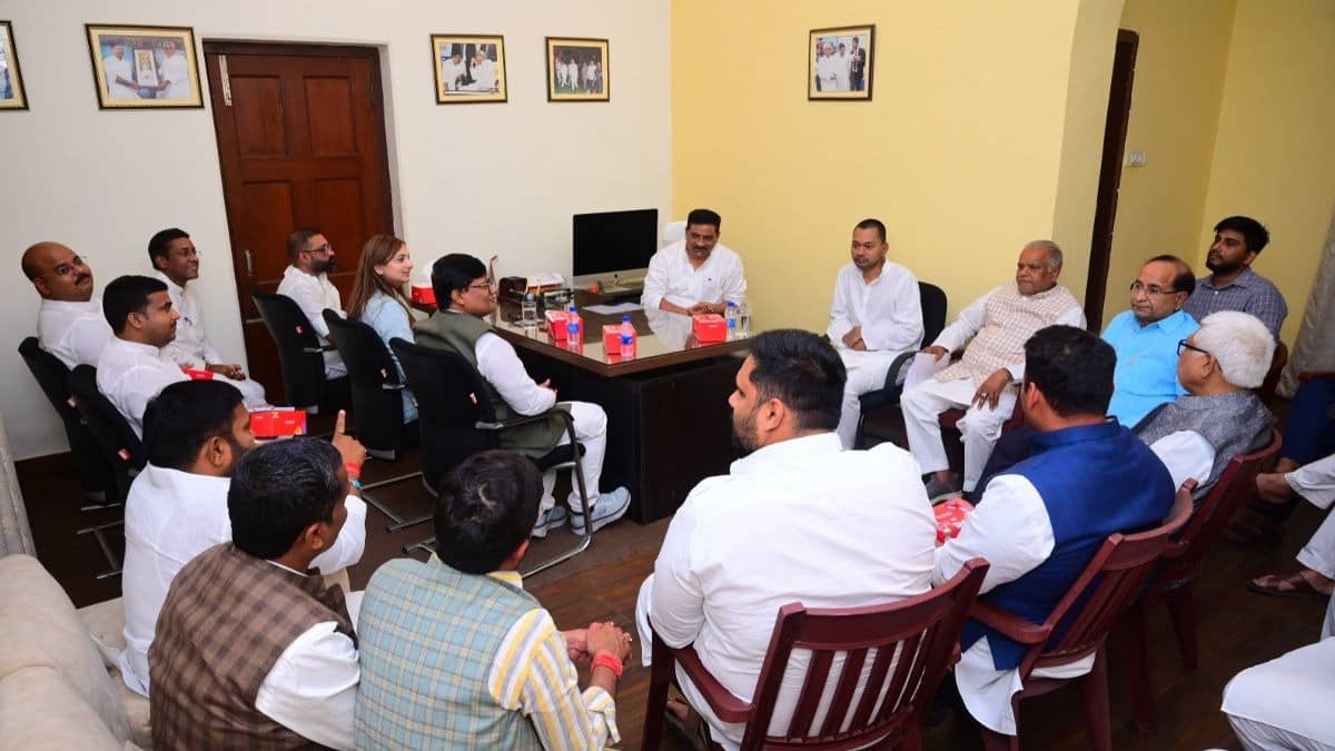 Nitish Kumar's Son Nishant Holds Meeting With Senior JD(U) Leaders Ahead Of Formal Party Entry