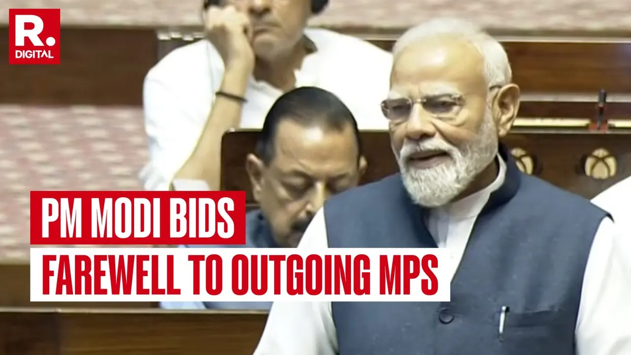 ‘No Full Stop In Politics’: PM Modi Bids Farewell To Retiring Rajya Sabha MPs ‘No Full Stop In Politics’: PM Modi Bids Farewell To Retiring Rajya Sabha MPs