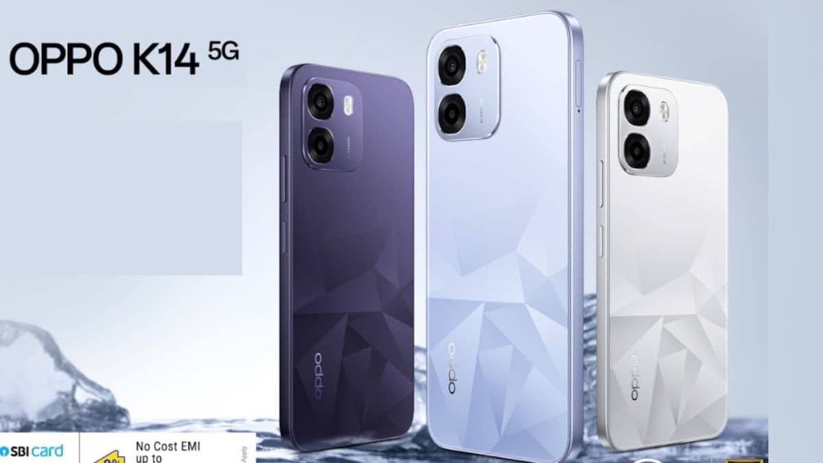 Oppo K14 5G: ओप्पो के मिलिट्री ग्रेड फीचर्स वाले स्मार्टफोन की सेल हुई शुरू, मिल रहा 1000 रुपये सस्ता, जानिए ऑफर
