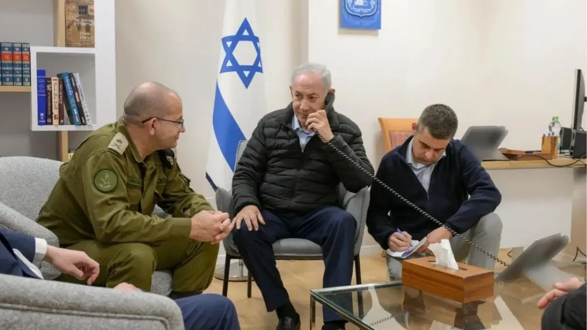 ‘Ordering the Elimination of Iranian Leaders’: Netanyahu’s Office Shares New Photo of Israeli PM Amid Death Rumours ‘Ordering the Elimination of Iranian Leaders’: Netanyahu’s Office Shares New Photo of Israeli PM Amid Death Rumours