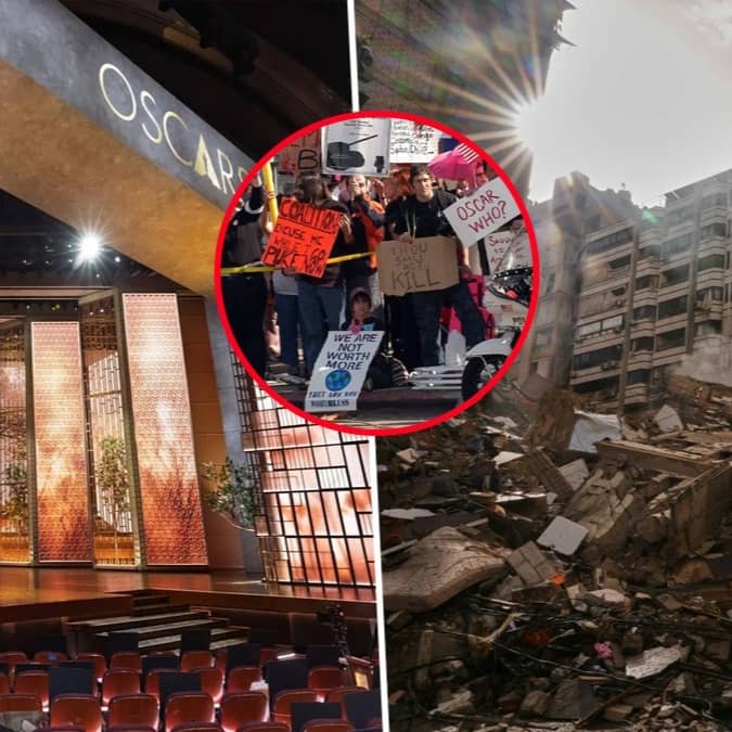 Oscars this year is being held in the backdrop of US-Israel and Iran's conflict