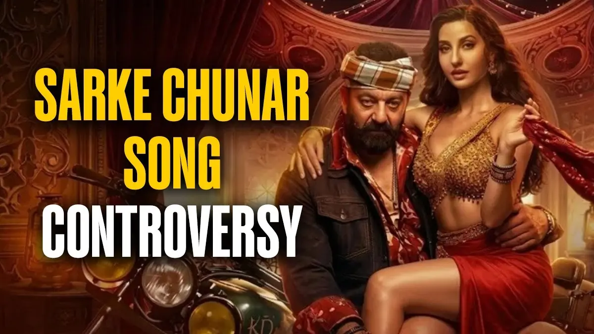 Nora Fatehi-Sanjay Dutt's Hindi Song Sarke Chunar Taken Down, But Other Versions Continue To Garner Over 9 Million Views Despite Backlash And Complaints Other language versions of the Sarke Chunar are still streaming on YouTube