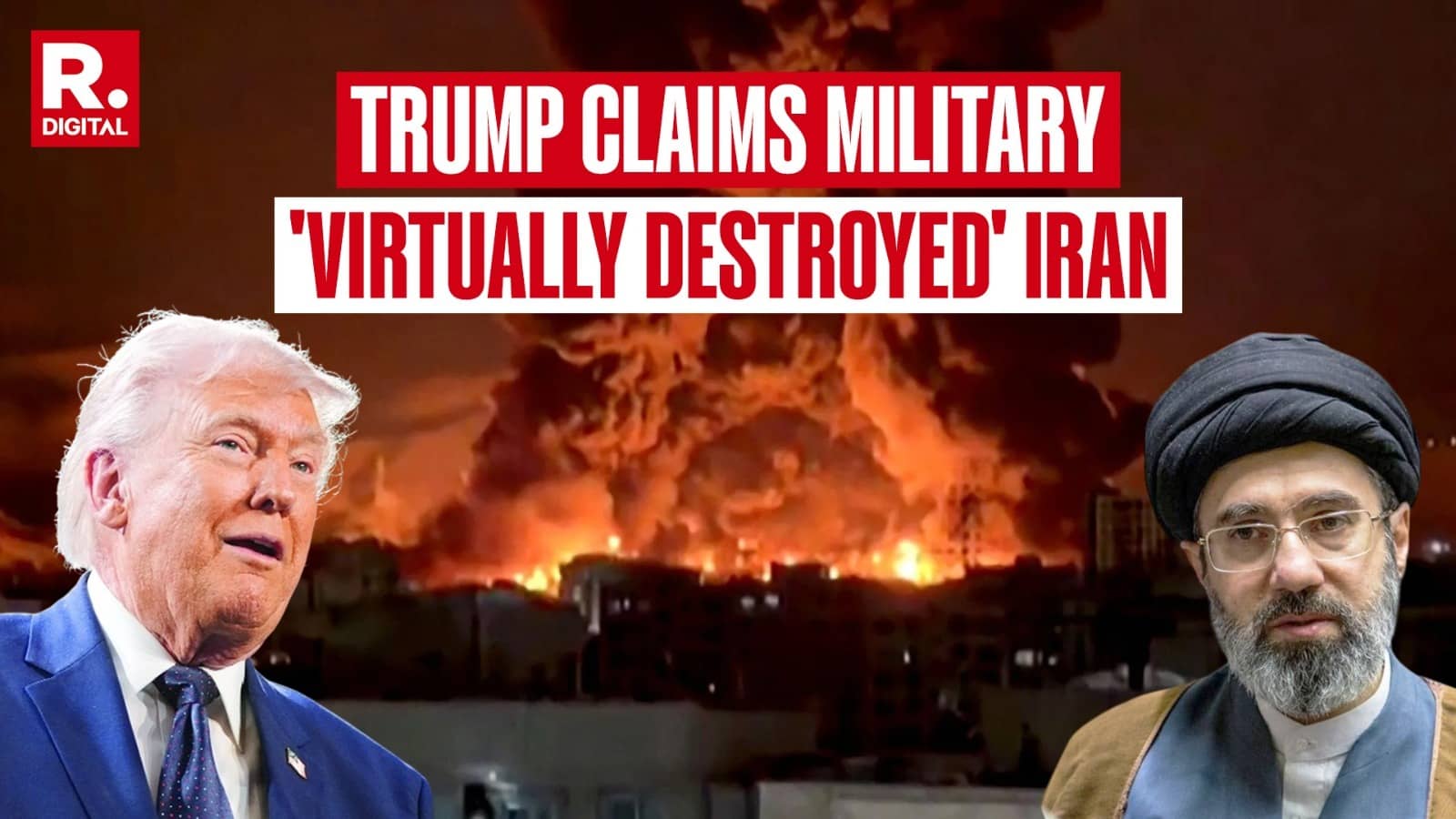 'Over The Past 11 Days, Our Military Has Virtually Destroyed Iran': Trump