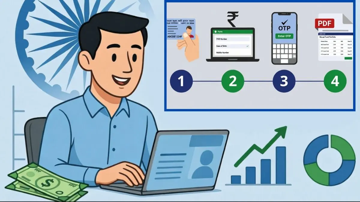 सिर्फ PAN नंबर डालते ही खुल जाएगी आपकी सारी वेल्थ, SIP और म्यूचुअल फंड की पूरी डिटेल्स एक जगह मिलेगी; जानें पूरा प्रोसेस PAN Based CAS Statement , Mutual Fund SIP Tracking