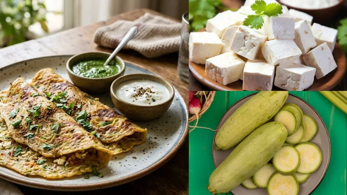 Paneer Lauki Chilla: नवरात्रि में बनाएं पनीर-लौकी का टेस्टी और हेल्दी चीला, व्रत के लिए है परफेक्ट रेसिपी paneer lauki cheela recipe for Chaitra navartri special food chilla recipe healthy diet tips