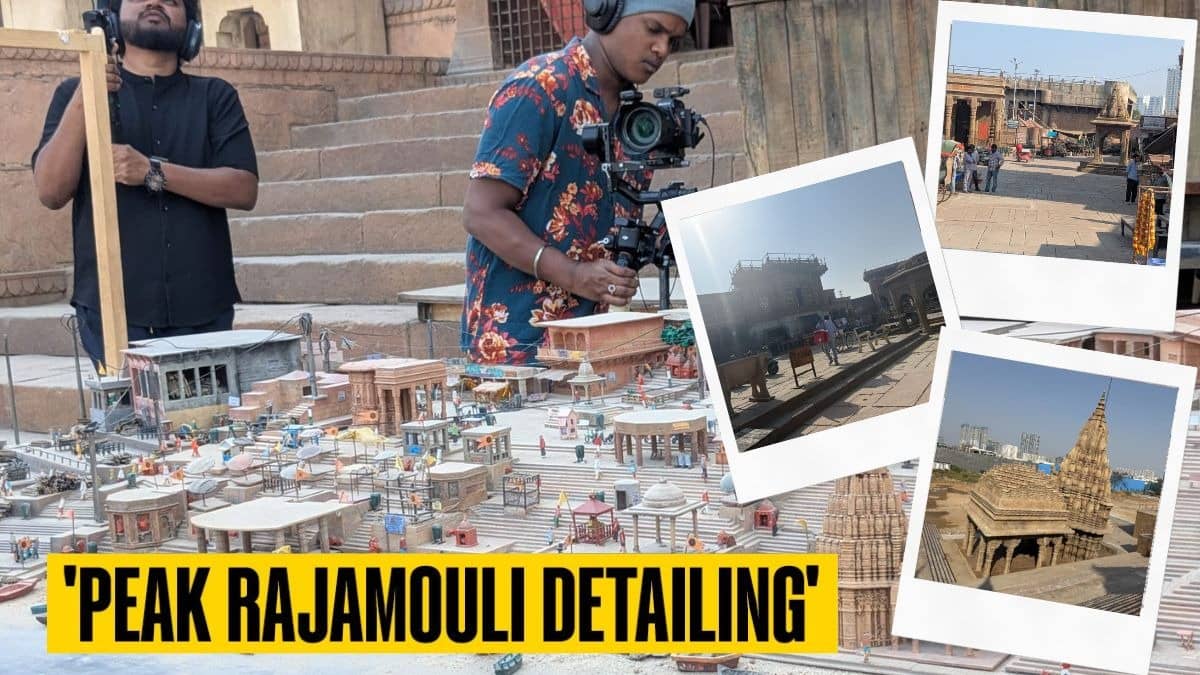 Photos of Varanasi Set go viral