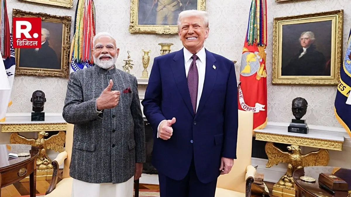 ईरान-इजरायल जंग के बीच पहले मिलाया फोन और अब PM मोदी की तारीफ, राष्ट्रपति ट्रंप बोले- हम दोनों काम करके दिखाने वाले लोग... PM Modi U.S. President Donald Trump at the White House