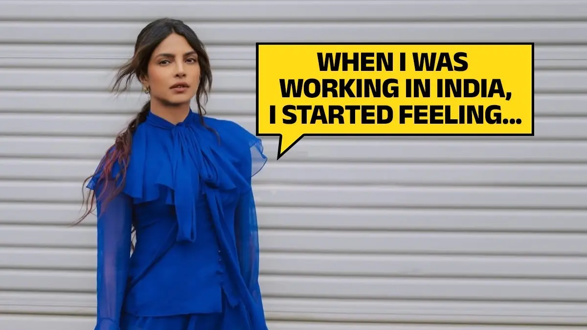 'Desi Girl' Priyanka Chopra Likens Working In Bollywood To 'Staying In S**t', Draws Massive Backlash Priyanka Chopra's controversial comment on Bollywood