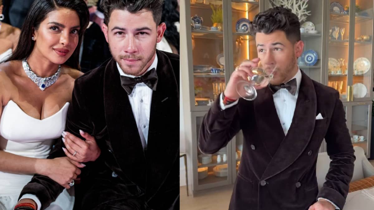 Oscars 2026: निक जोनस बने ‘संस्कारी’, हाथ में कलावा बांधकर वाइफ प्रियंका चोपड़ा के साथ पहुंचे ऑस्कर सेरेमनी